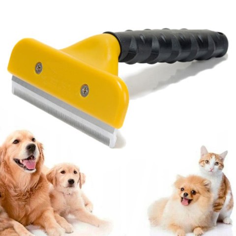 Szczotka trymer dla zwierząt psa kota konia 10cm Szczotka trymer dla zwierząt psa kota konia 10cm