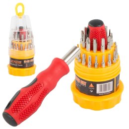 Wkrętaki precyzyjne torx 31 szt magnet. Śrubokręty