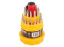 Wkrętaki precyzyjne torx 31 szt magnet. Śrubokręty