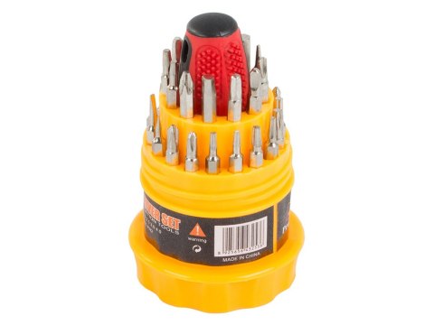 Wkrętaki precyzyjne torx 31 szt magnet. Śrubokręty Wkrętaki precyzyjne torx 31 szt magnet. Śrubokręty