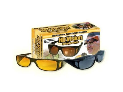 Okulary dla kierowców vision do jazdy nocą 2 szt Okulary dla kierowców vision do jazdy nocą 2 szt