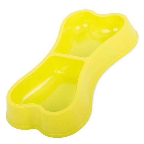 Miska plastikowa dla psa kota podwójna 0,15l Miska plastikowa dla psa kota podwójna 0,15l