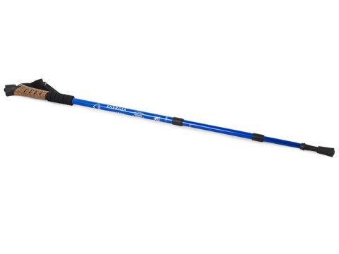 Kij nordic walking z korkową rączką kolor niebieski Kij nordic walking z korkową rączką kolor niebieski