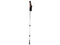 Kij nordic walking z korkową rączką kolor srebrny
