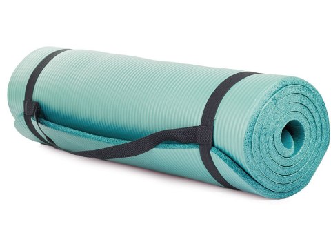 Mata do ćwiczeń jogi pilatesu fitness antypoślizgowa gruba areobic 180x60 Mata do ćwiczeń jogi pilatesu fitness antypoślizgowa gruba areobic 180x60
