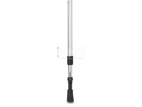Teleskopowe kijki kije nordic walking kolor srebrny Teleskopowe kijki kije nordic walking kolor srebrny