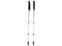 Teleskopowe kijki kije nordic walking kolor srebrny