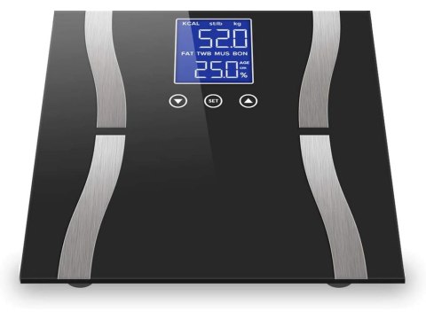 Analityczna waga łazienkowa 180kg szklana lcd Analityczna waga łazienkowa 180kg szklana lcd