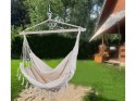 Hamak brazylijski ogrodowy fotel wiszący krzesło bujak huśtawka boho balkon