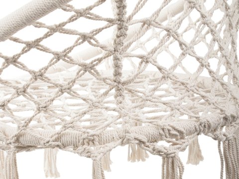 Huśtawka ogrodowa bocianie gniazdo fotel wiszący krzesło boho 80cm Huśtawka ogrodowa bocianie gniazdo fotel wiszący krzesło boho 80cm