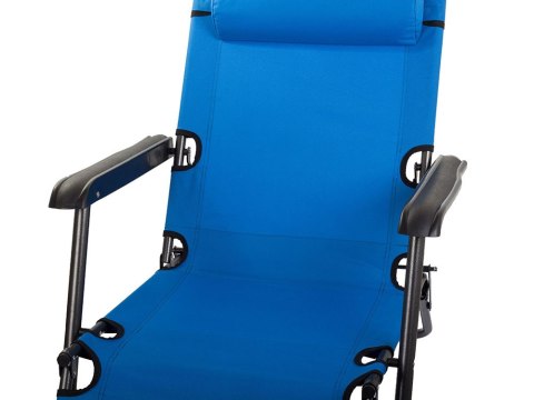 Leżk składany ogrodowy fotel plażowy zero gravity 2w1 krzesło turysytyczne Leżk składany ogrodowy fotel plażowy zero gravity 2w1 krzesło turysytyczne