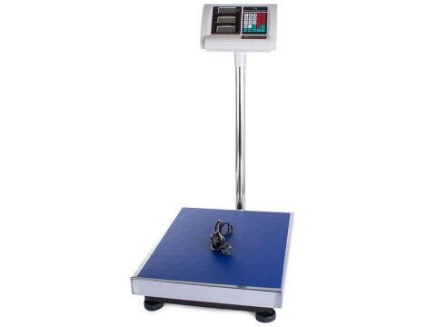Waga platformowa magazynowa lcd do 300kg 50x40 Waga platformowa magazynowa lcd do 300kg 50x40
