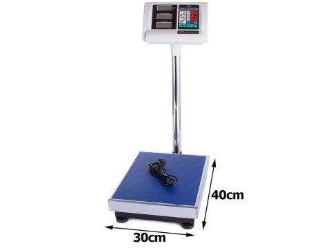 Waga sklepowa magazynowa elektroniczna 200kg/50g Waga sklepowa magazynowa elektroniczna 200kg/50g