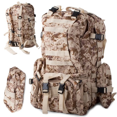 Plecak wojskowy taktyczny survival militarny 48.5l Plecak wojskowy taktyczny survival militarny 48.5l
