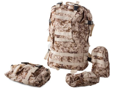 Plecak wojskowy taktyczny survival militarny 48.5l Plecak wojskowy taktyczny survival militarny 48.5l