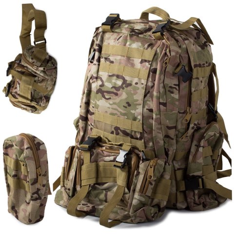 Plecak wojskowy taktyczny survival militarny 48.5l Plecak wojskowy taktyczny survival militarny 48.5l