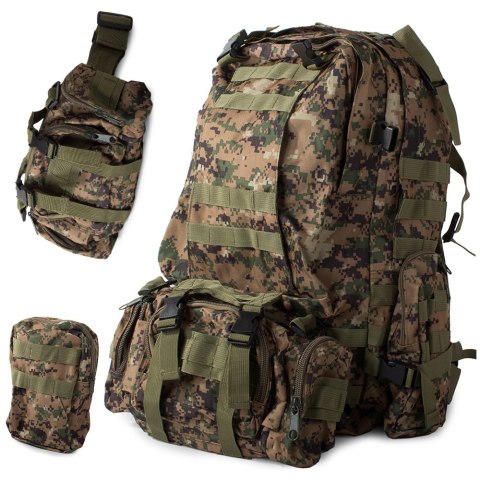 Plecak wojskowy taktyczny survival militarny 48.5l Plecak wojskowy taktyczny survival militarny 48.5l