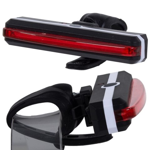 Lampka rowerowa tylna tył usb led cob na rower Lampka rowerowa tylna tył usb led cob na rower