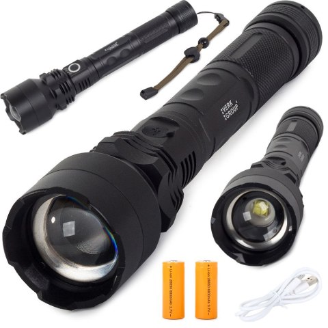 Latarka bailong taktyczna mocna led xhp50 zoom usb Latarka bailong taktyczna mocna led xhp50 zoom usb