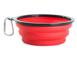 Miska składana silikonowa dla psa podróżna 0,8 l