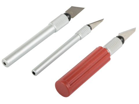 Nóż nożyk modelarski skalpel 13 ostrzy etui zestaw Nóż nożyk modelarski skalpel 13 ostrzy etui zestaw