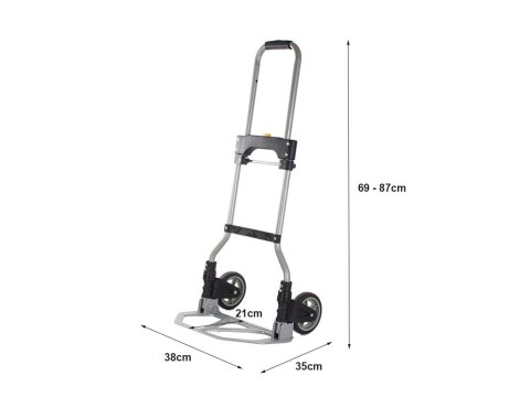 Wózek magazynowy składany płaski transportowy 50kg Wózek magazynowy składany płaski transportowy 50kg