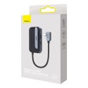 6W1 ROZDZIELACZ PORTÓW PADJOY HUB USB DO TABLETU SMARTFONA USB-C HDMI SD TF CIEMNOSZARY