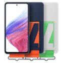 ETUI POKROWIEC Z PASKIEM DO GALAXY A53 5G STRAP SILICONE COVER BIAŁY