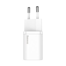 SUPER SZYBKA ŁADOWARKA SIECIOWA SI 1C USB-C 30W PD QC BIAŁY