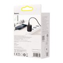 SZYBKA ŁADOWARKA SIECIOWA USB USB-C 30W PD QC SUPER SI PRO CZARNY