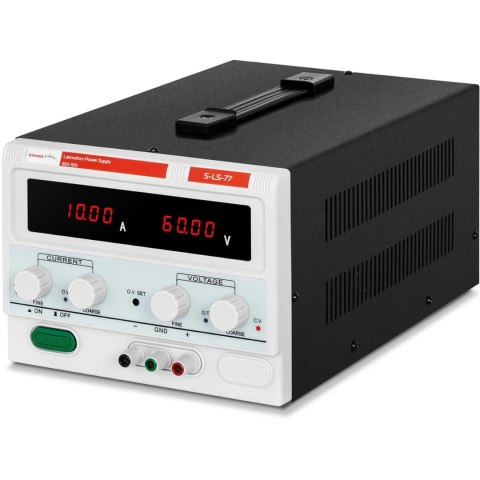 ZASILACZ LABORATORYJNY IMPULSOWY S-LS-77 0-60V 0-10A DC ZASILACZ LABORATORYJNY IMPULSOWY S-LS-77 0-60V 0-10A DC