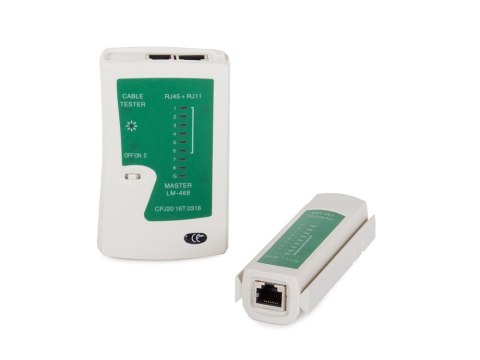 Tester do kabli sieciowych sieciowy rj45 rj11 etui Tester do kabli sieciowych sieciowy rj45 rj11 etui