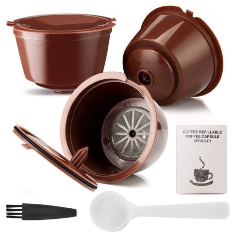 3 x kapsułki dolce gusto wielokrotnego użytku kawy 3 x kapsułki dolce gusto wielokrotnego użytku kawy