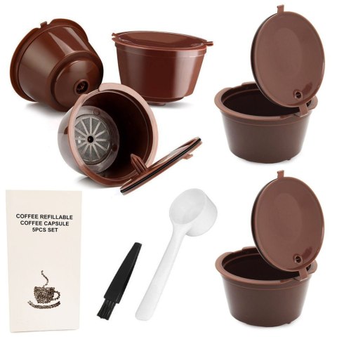 5 x kapsułki dolce gusto wielokrotnego użytku kawy 5 x kapsułki dolce gusto wielokrotnego użytku kawy