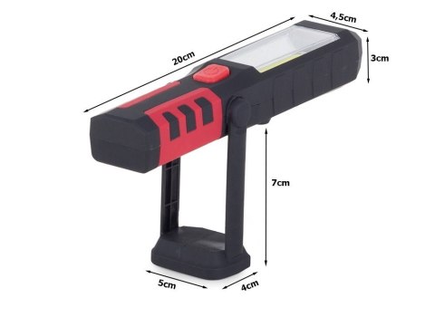 Lampa latarka warsztatowa 3w1 led cob akumulator Lampa latarka warsztatowa 3w1 led cob akumulator