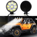 Lampa samochodowa robocza 9 led okrągła
