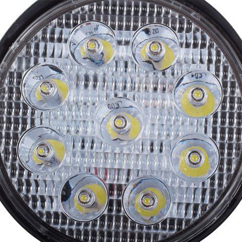 Lampa samochodowa robocza 9 led okrągła Lampa samochodowa robocza 9 led okrągła