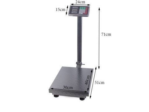 Waga magazynowa sklepowa elektroniczna 100kg lcd Waga magazynowa sklepowa elektroniczna 100kg lcd