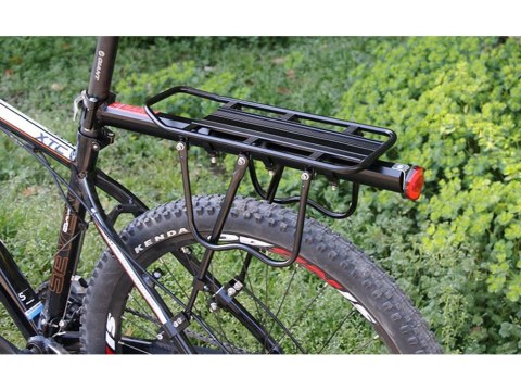 Bagażnik rowerowy tylny aluminium uniwersalny 50kg Bagażnik rowerowy tylny aluminium uniwersalny 50kg