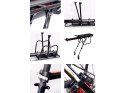 Bagażnik rowerowy tylny aluminium uniwersalny 50kg