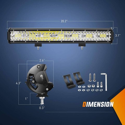Lampa robocza szperacz led halogen 420w 12v 24v Lampa robocza szperacz led halogen 420w 12v 24v