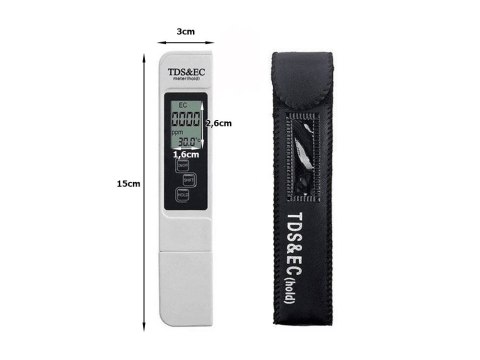 Tester miernik twardości wody tds ec osmoza temp Tester miernik twardości wody tds ec osmoza temp