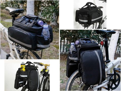 Torba rowerowa sakwa na rower bagażnik duża kufer Torba rowerowa sakwa na rower bagażnik duża kufer