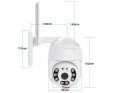 Kamera zewnętrzna obrotowa ip wifi full hd zoom
