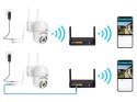 Kamera zewnętrzna obrotowa ip wifi full hd zoom