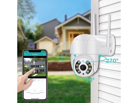 Kamera zewnętrzna obrotowa ip wifi full hd zoom Kamera zewnętrzna obrotowa ip wifi full hd zoom