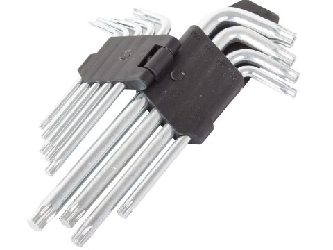 Klucze imbusowe imbusy 1,5-10 9 el zestaw torx Klucze imbusowe imbusy 1,5-10 9 el zestaw torx
