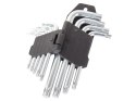 Klucze imbusowe imbusy 1,5-10 9 el zestaw torx