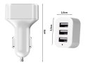 Samochodowa ładowarka do gniazd zapalniczki 3xusb