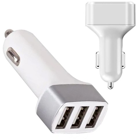 Samochodowa ładowarka do gniazd zapalniczki 3xusb Samochodowa ładowarka do gniazd zapalniczki 3xusb